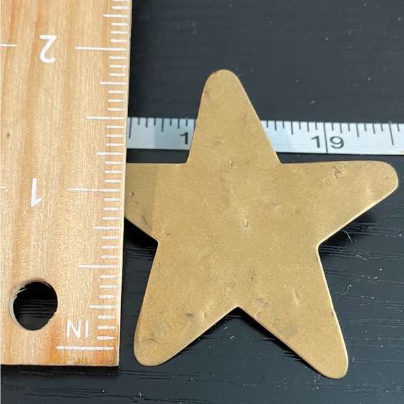 Martha Sturdy Vancouver brooch earrings gold tone vintage 80’s stars dangle boho - Picture 3 of 10